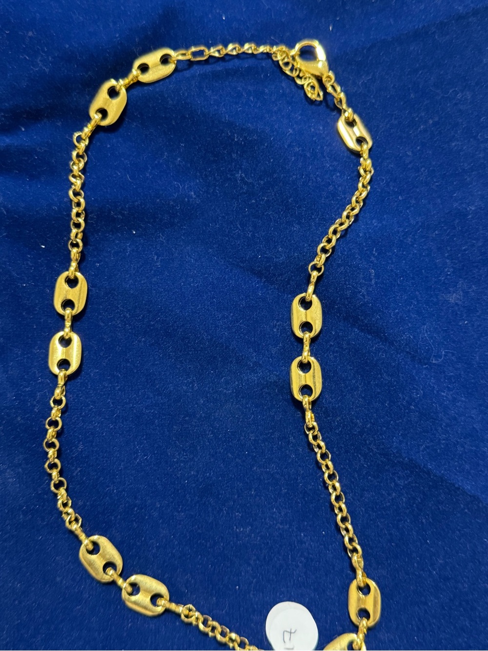 Gold Chain Link Necklace - Women's Jewelry
